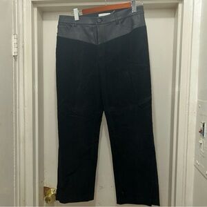 Alice + Olivia Black Boot Cut Pants